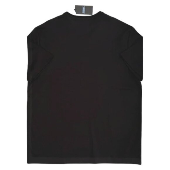 Murano Liquid Luxury Black V-Neck Tee Classic Fit Soft Stretch Shirt Men’s XL - Picture 6 of 9